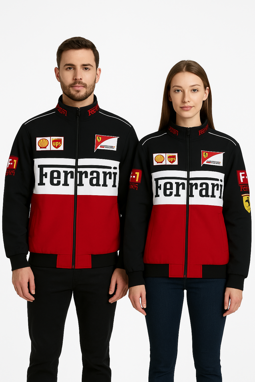 Ferrari F1 Couple jacket - stylish comfortable for Couple
