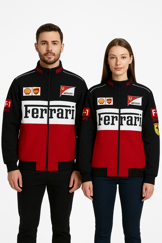Ferrari F1 Couple jacket - stylish comfortable for Couple