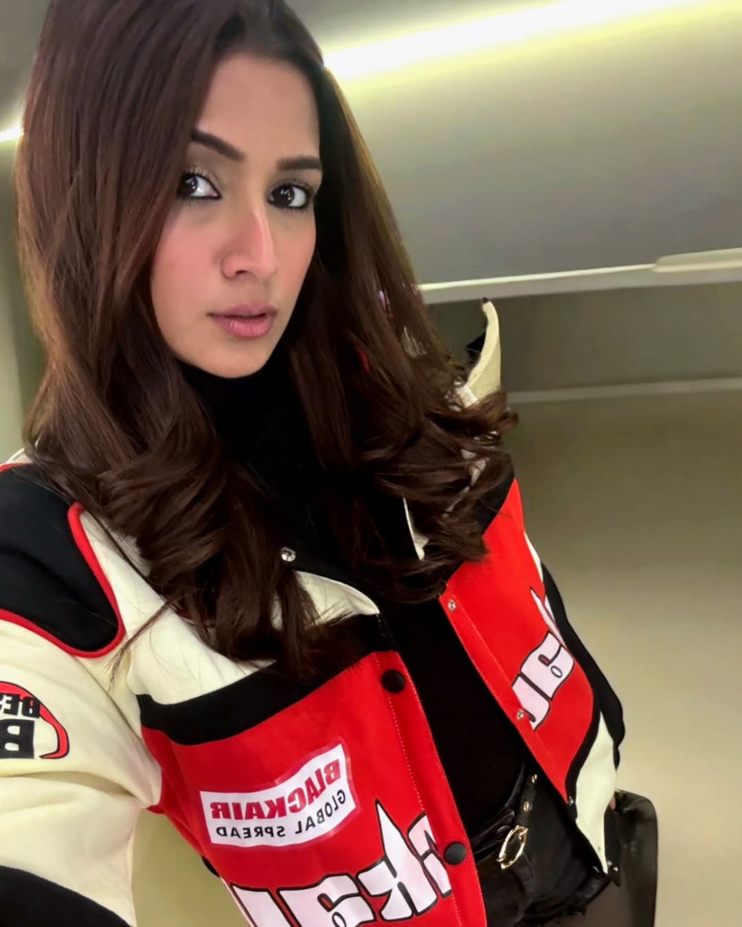 Black Air Red Edition Premium Racing Jacket