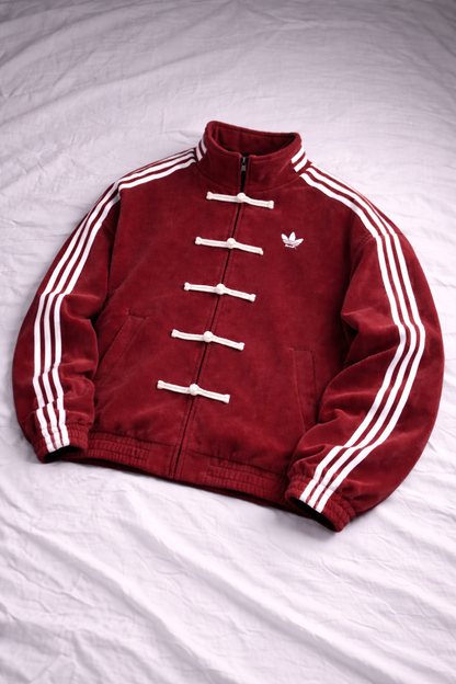 Maroon CNY Jacket | Lunar New Year Streetwear Edition