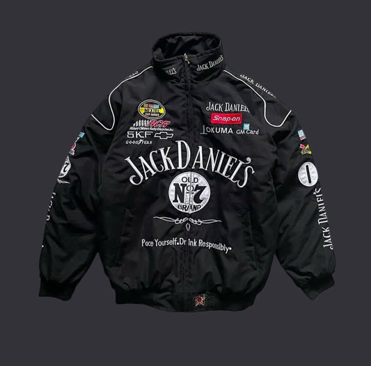 Jack Daniel Premium Vintage Jacket – Bold Embroidered Design