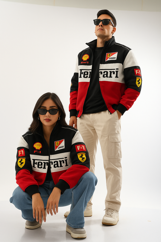 Ferrari F1 Couple jacket - stylish comfortable for Couple