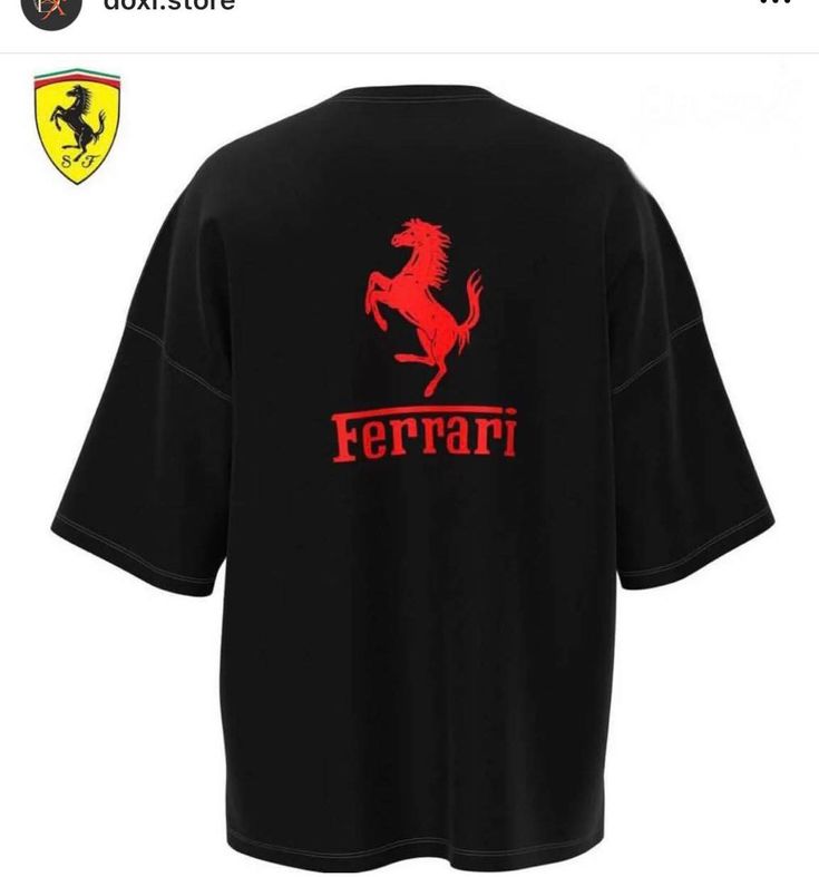 Ferrari F1 Black Edition T-Shirt
